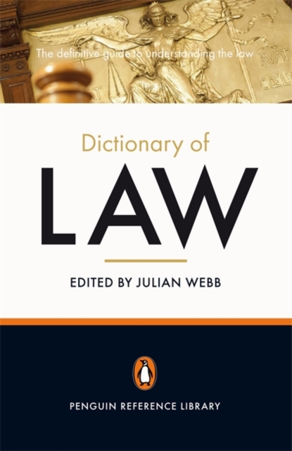 The Penguin Dictionary of Law, Paperback / softback Book