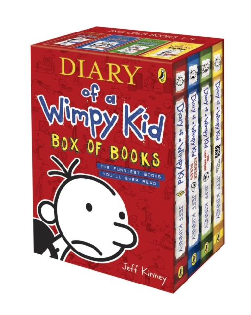 Diary of a Wimpy Kid Box of Books, Multiple-component retail product, slip-cased Book