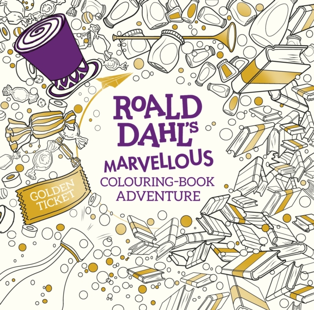 Roald Dahl's Marvellous Colouring-Book Adventure, Paperback / softback Book