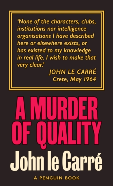 A Murder of Quality, EPUB eBook