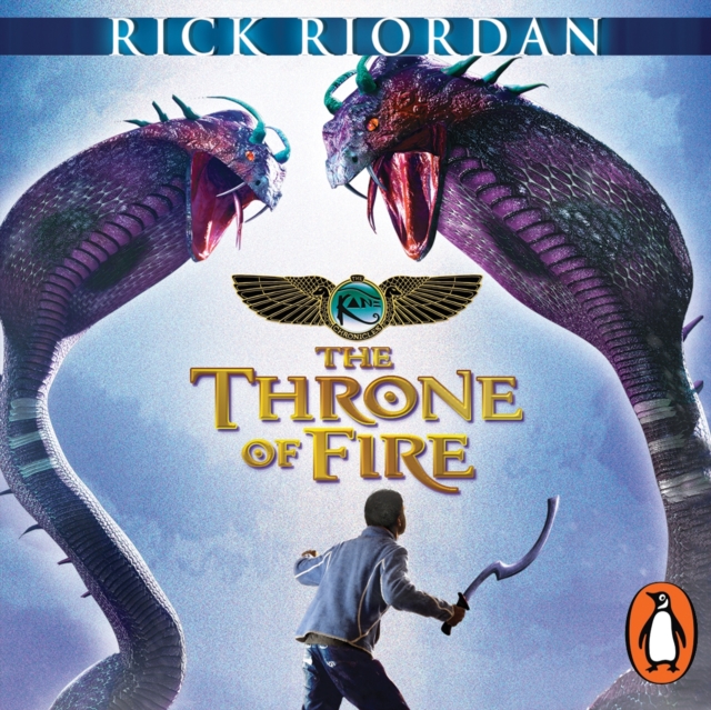 The Throne of Fire (The Kane Chronicles Book 2), eAudiobook MP3 eaudioBook