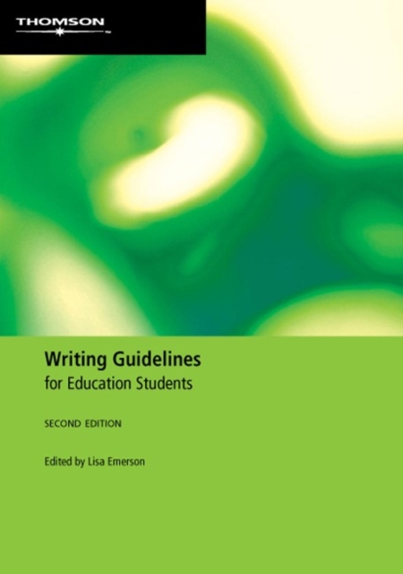 Writing Guidelines for Education Students, Paperback / softback Book