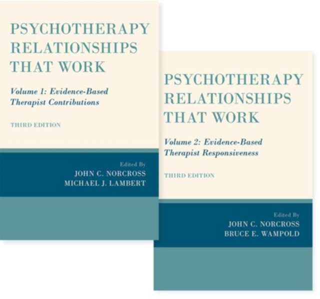 Psychotherapy Relationships that Work, 2 vol set, Kit Book