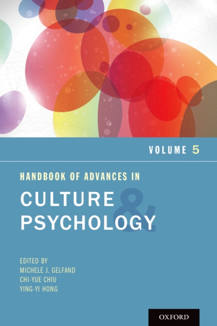 Handbook of Advances in Culture and Psychology, Volume 5, PDF eBook