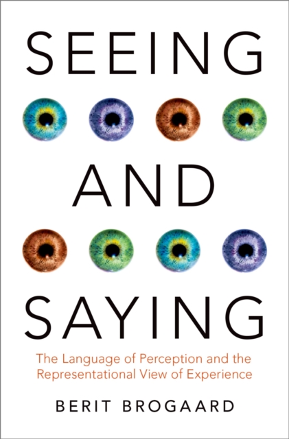 Seeing and Saying : The Language of Perception and the Representational View of Experience, PDF eBook