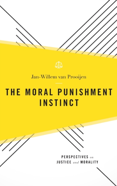 The Moral Punishment Instinct, Hardback Book