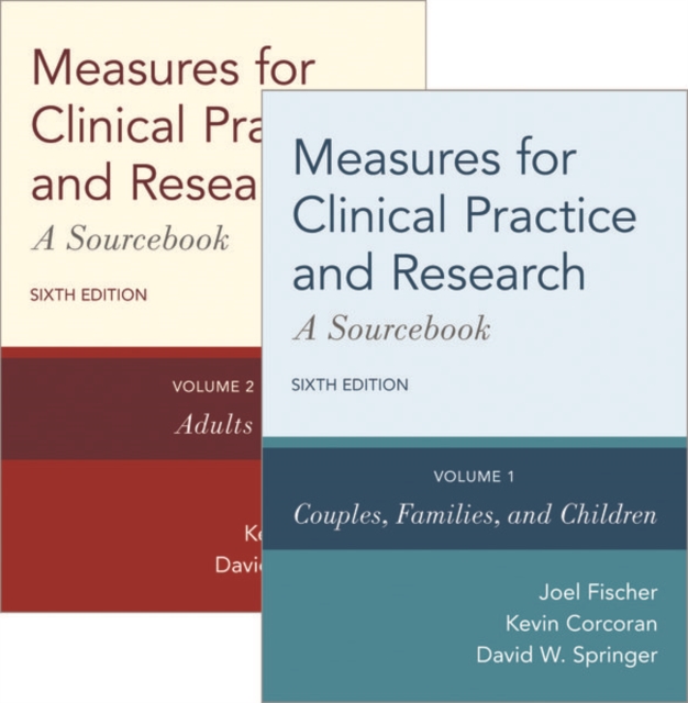 Measures for Clinical Practice and Research : Two-Volume Set, Kit Book