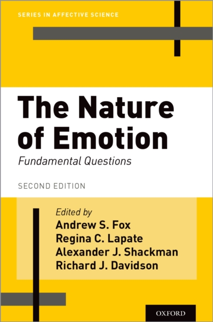 The Nature of Emotion : Fundamental Questions, EPUB eBook