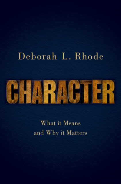 Character : What it Means and Why it Matters, EPUB eBook
