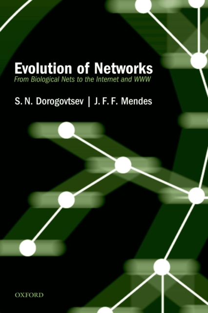 Evolution of Networks : From Biological Nets to the Internet and WWW, PDF eBook
