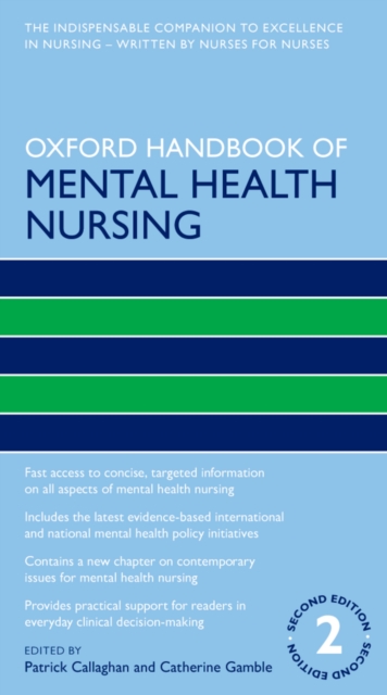 Oxford Handbook of Mental Health Nursing, PDF eBook