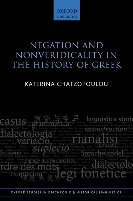 Negation and Nonveridicality in the History of Greek, PDF eBook