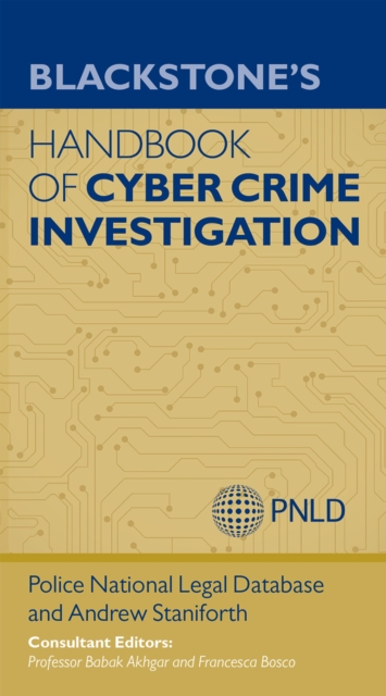 Blackstone's Handbook of Cyber Crime Investigation, PDF eBook