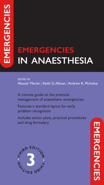 Emergencies in Anaesthesia, EPUB eBook
