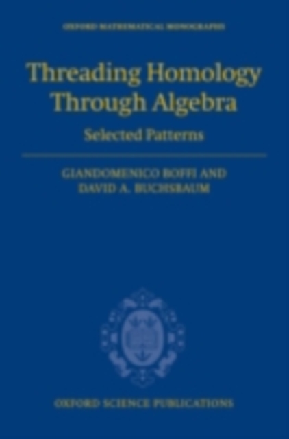 Threading Homology through Algebra : Selected patterns, PDF eBook