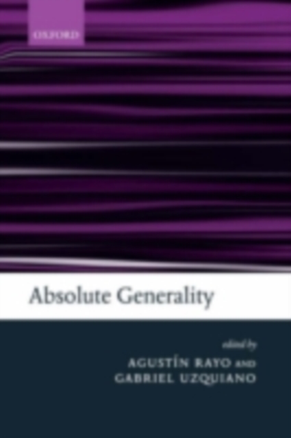 Absolute Generality, PDF eBook