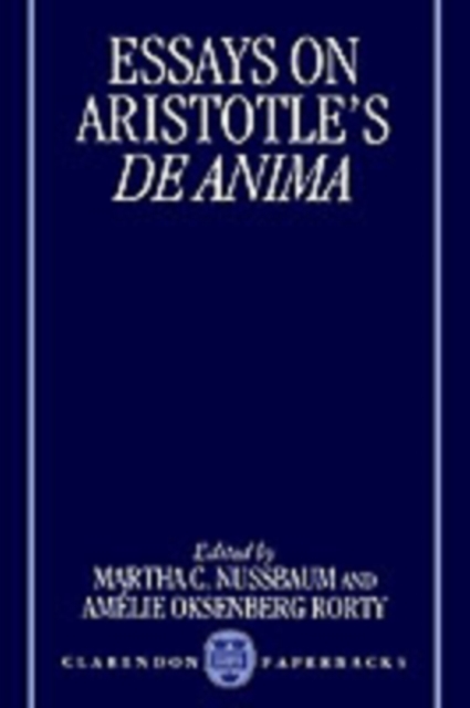 Essays on Aristotle's De Anima, PDF eBook