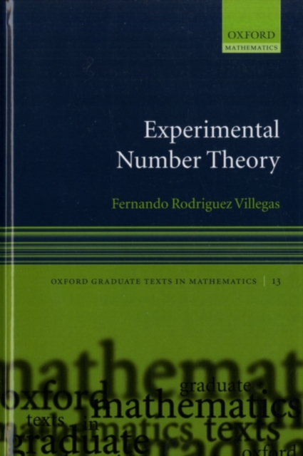 Experimental Number Theory, PDF eBook