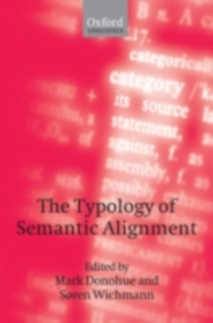 The Typology of Semantic Alignment, PDF eBook