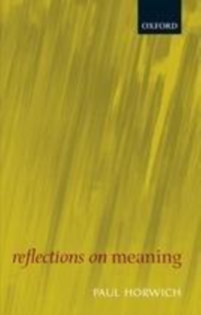 Reflections on Meaning, PDF eBook