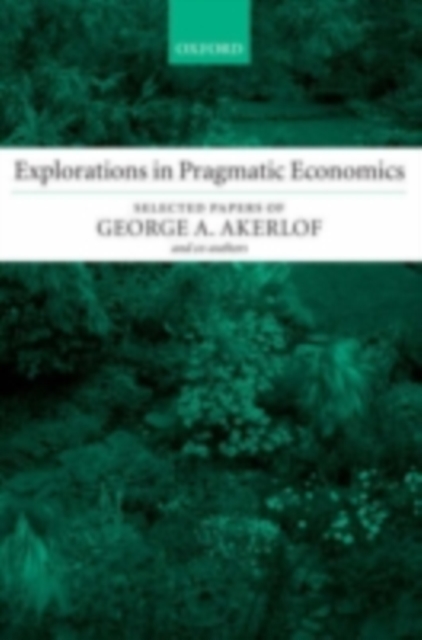 Explorations in Pragmatic Economics, PDF eBook