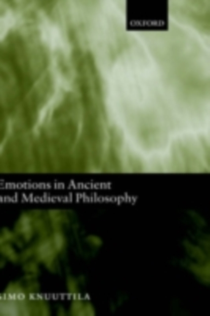 Emotions in Ancient and Medieval Philosophy, PDF eBook