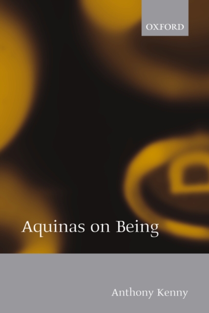 Aquinas on Being, PDF eBook