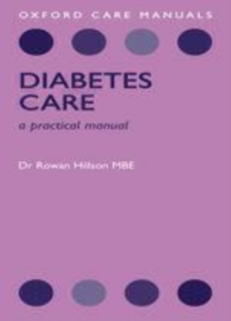 Diabetes Care : A Practical Manual, PDF eBook