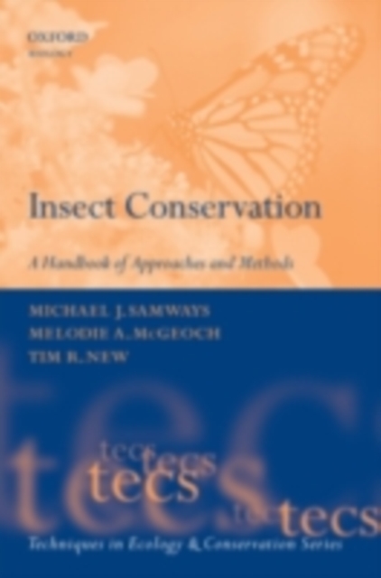Insect Conservation : A Handbook of Approaches and Methods, PDF eBook