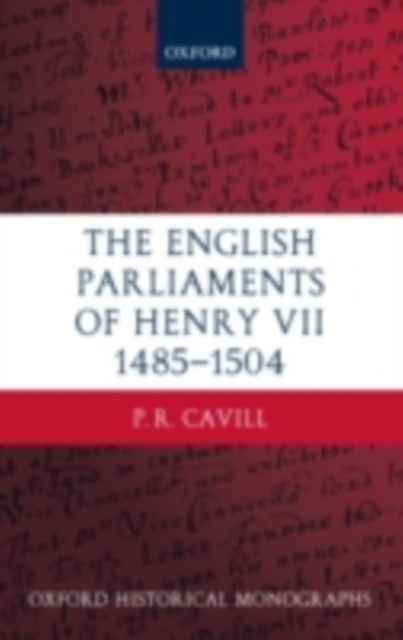 The English Parliaments of Henry VII 1485-1504, PDF eBook