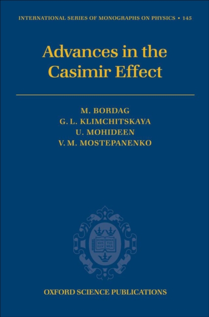 Advances in the Casimir Effect, EPUB eBook