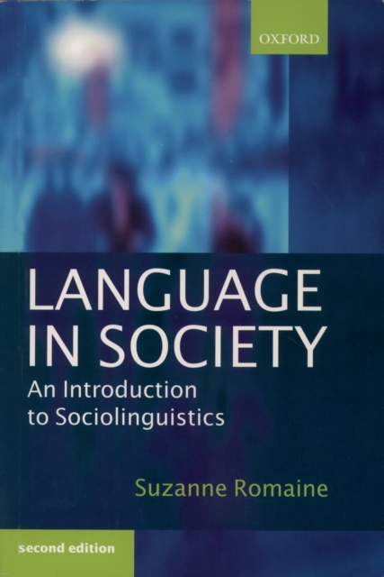 Language in Society : An Introduction to Sociolinguistics, EPUB eBook