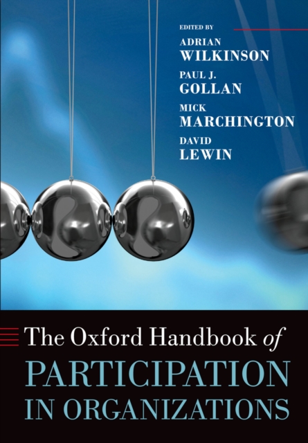 The Oxford Handbook of Participation in Organizations, EPUB eBook