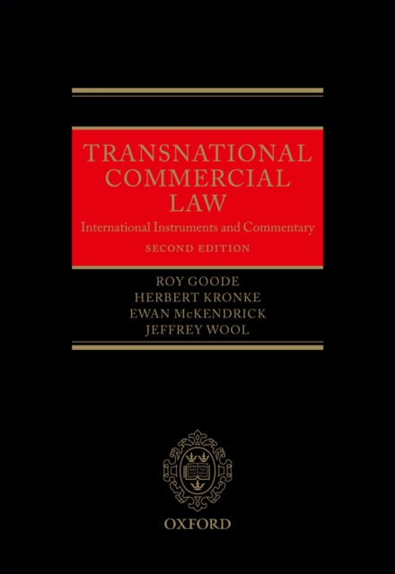 Transnational Commercial Law : International Instruments and Commentary, PDF eBook