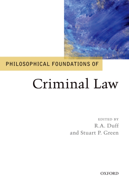 Philosophical Foundations of Criminal Law, EPUB eBook