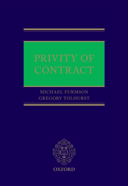Privity of Contract, PDF eBook
