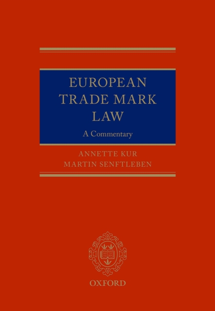 European Trade Mark Law, PDF eBook