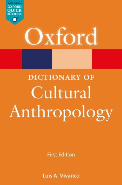 A Dictionary of Cultural Anthropology, EPUB eBook