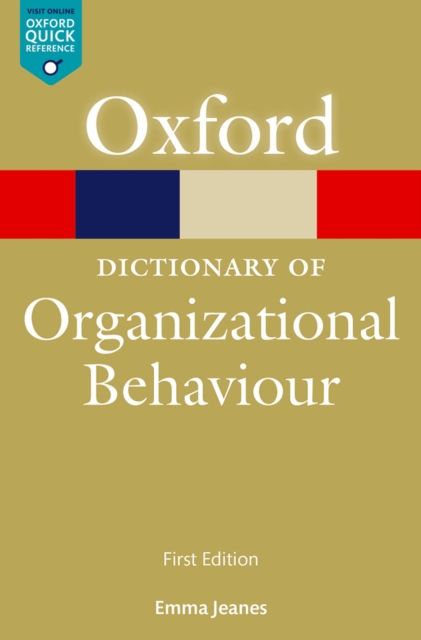A Dictionary of Organizational Behaviour, EPUB eBook