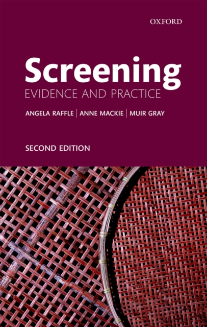 Screening : Evidence and Practice, PDF eBook