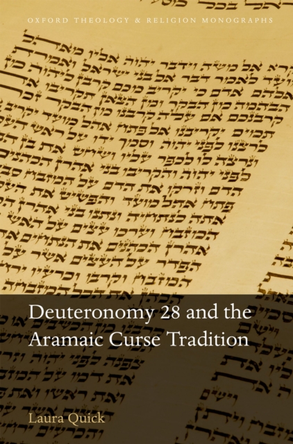 Deuteronomy 28 and the Aramaic Curse Tradition, EPUB eBook