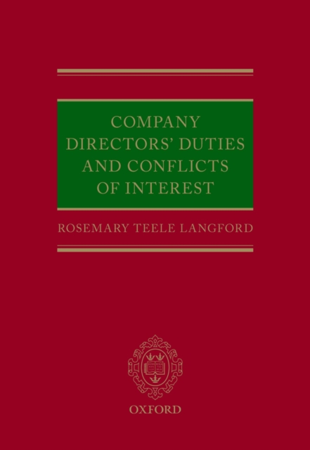 Company Directors' Duties and Conflicts of Interest, EPUB eBook