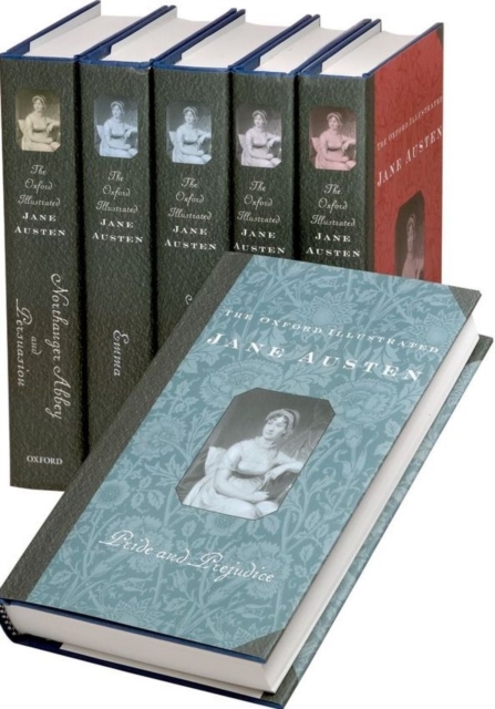 Oxford Illustrated Jane Austen Set, Hardback Book