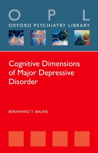 Cognitive Dimensions of Major Depressive Disorder, EPUB eBook