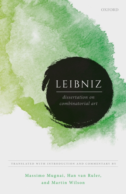 Leibniz: Dissertation on Combinatorial Art, EPUB eBook