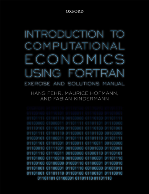 Introduction to Computational Economics Using Fortran : Exercise and Solutions Manual, PDF eBook