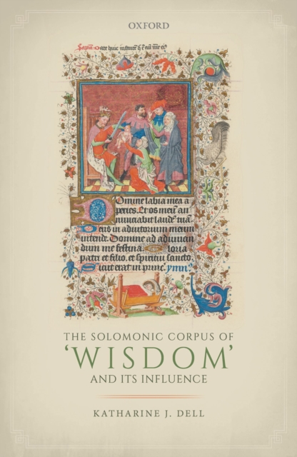 The Solomonic Corpus of 'Wisdom' and Its Influence, PDF eBook