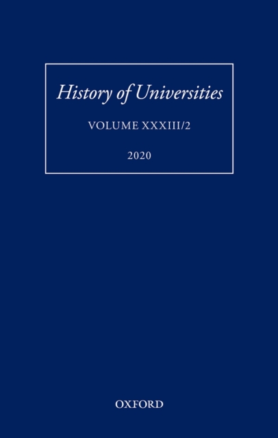 History of Universities Volume XXXIII/2, EPUB eBook
