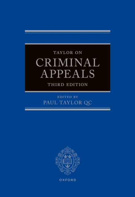 Taylor on Criminal Appeals, PDF eBook