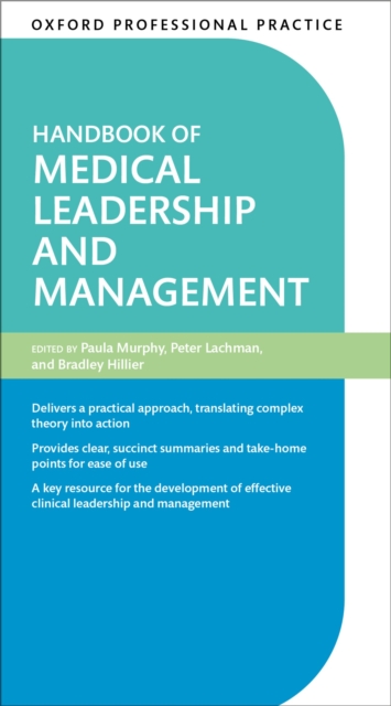 Oxford Professional Practice: Handbook of Medical Leadership and Management, EPUB eBook